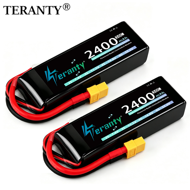 Drone Battery Connector - TERANTY 3S 2200/2400/2600mAh Lipo Batterij 11.1V