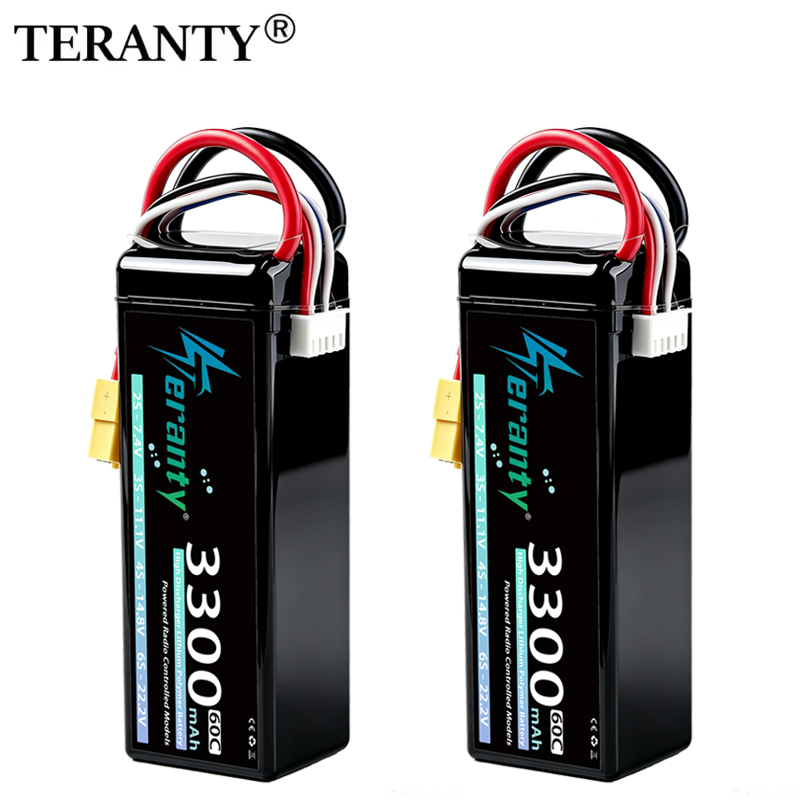 Drone Battery Plate - TERANTY 4S 3300mAh Lipo Batterij 14.8V