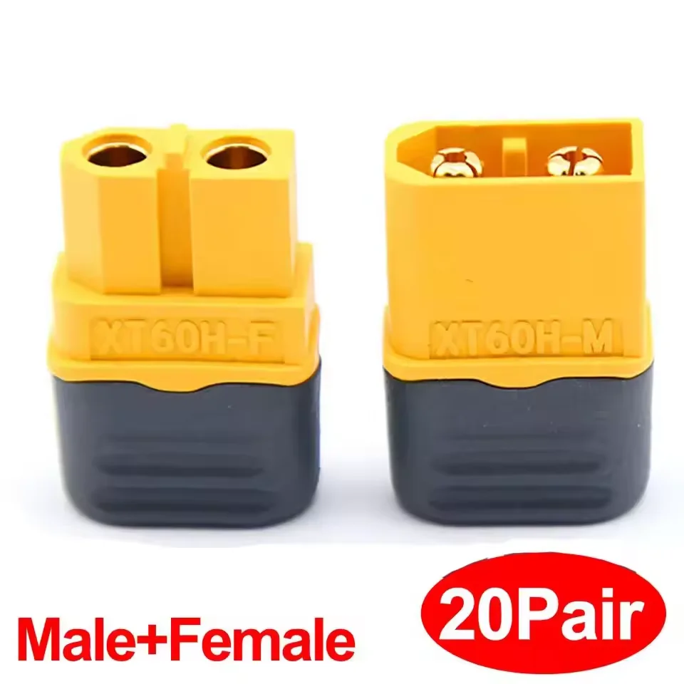 Drone Battery Connector - 5 paar XT60H connectorpluggen met behuizing,