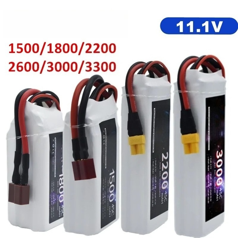 LiPo Batterij 3S 1500mAh 1800m - Drone Battery Connector recensie en prijs
